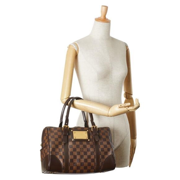 LOUIS VUITTON Brown Damier Leather Bag - Picture 14 of 14